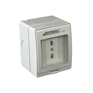 ENCHUFE SIMPLE 10/16 A.MEC HIDROBOX IP55 7500HX7781
