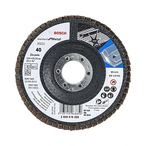 DISCO FLAP BOSCH 115MM.G40 CURVO 968850