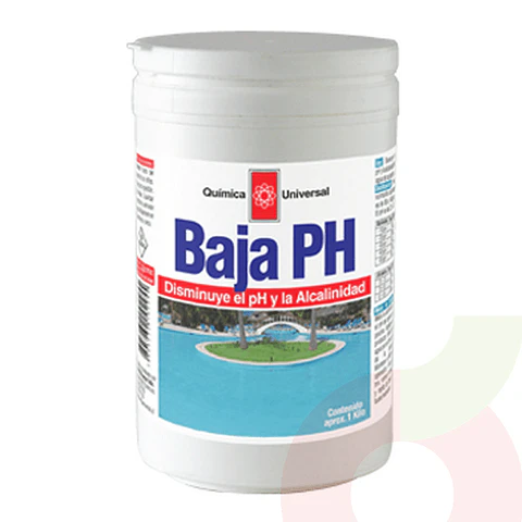 BAJA PH QUIMICA UNIVERSAL POTE 1 KG