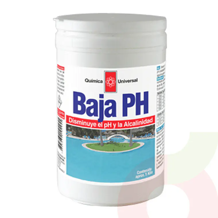 BAJA PH QUIMICA UNIVERSAL POTE 1 KG 1