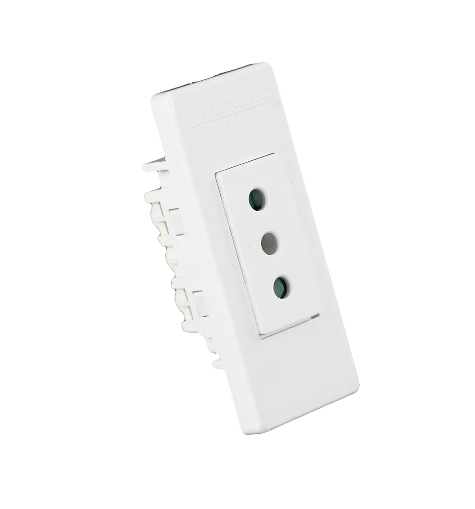 0200TA0366 ENCHUFE MINI MEC EMB. SIMPLE 10 A.BLANCO 1