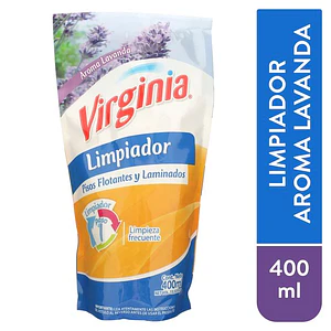 LIMPIADOR PISO FLOT.VIRGINIA LAVANDA 400ML 1003192