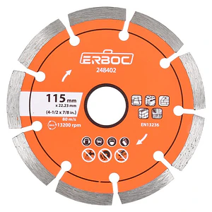 DISCO DIAMANTADO SEGMENTADO ERBOC 4.1/2 248402