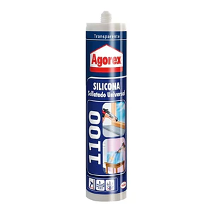 AGOREX SILICONA 1100 TRANSP.SELLAT.300 ML.1435244