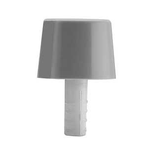 TOPE PUERTA ODIS PLASTICO CONICO GRIS TOP0000034