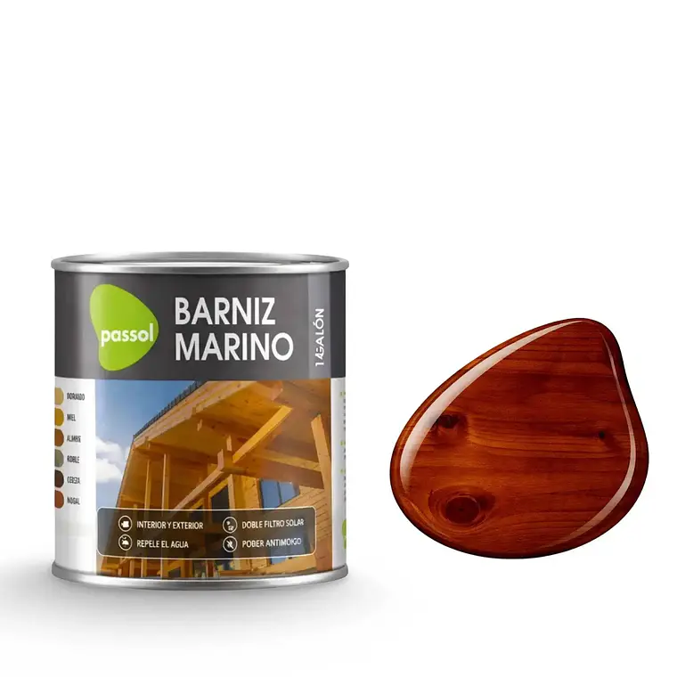BARNIZ PASSOL NOGAL 1/4 GLN. 0304019 1