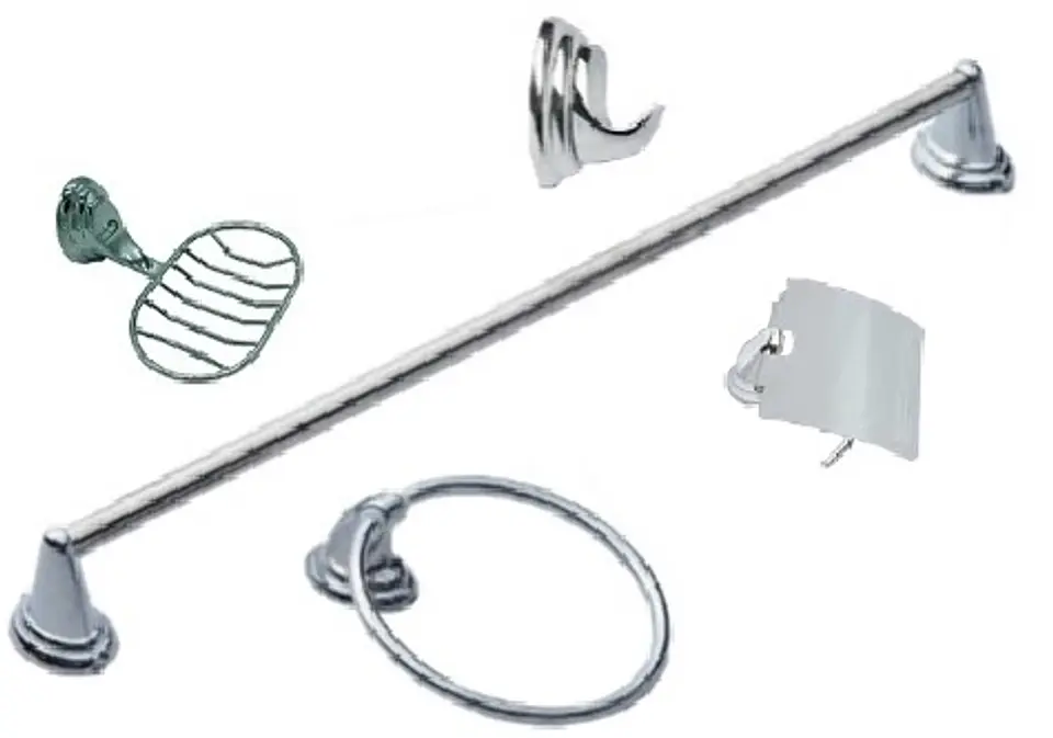 SET ACC.BAÑO TAUMM 5 PZAS.COLOMBA 030700205 1
