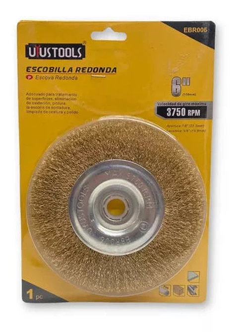 GRATA ONDULADA UYUSTOOLS 6" EBR006