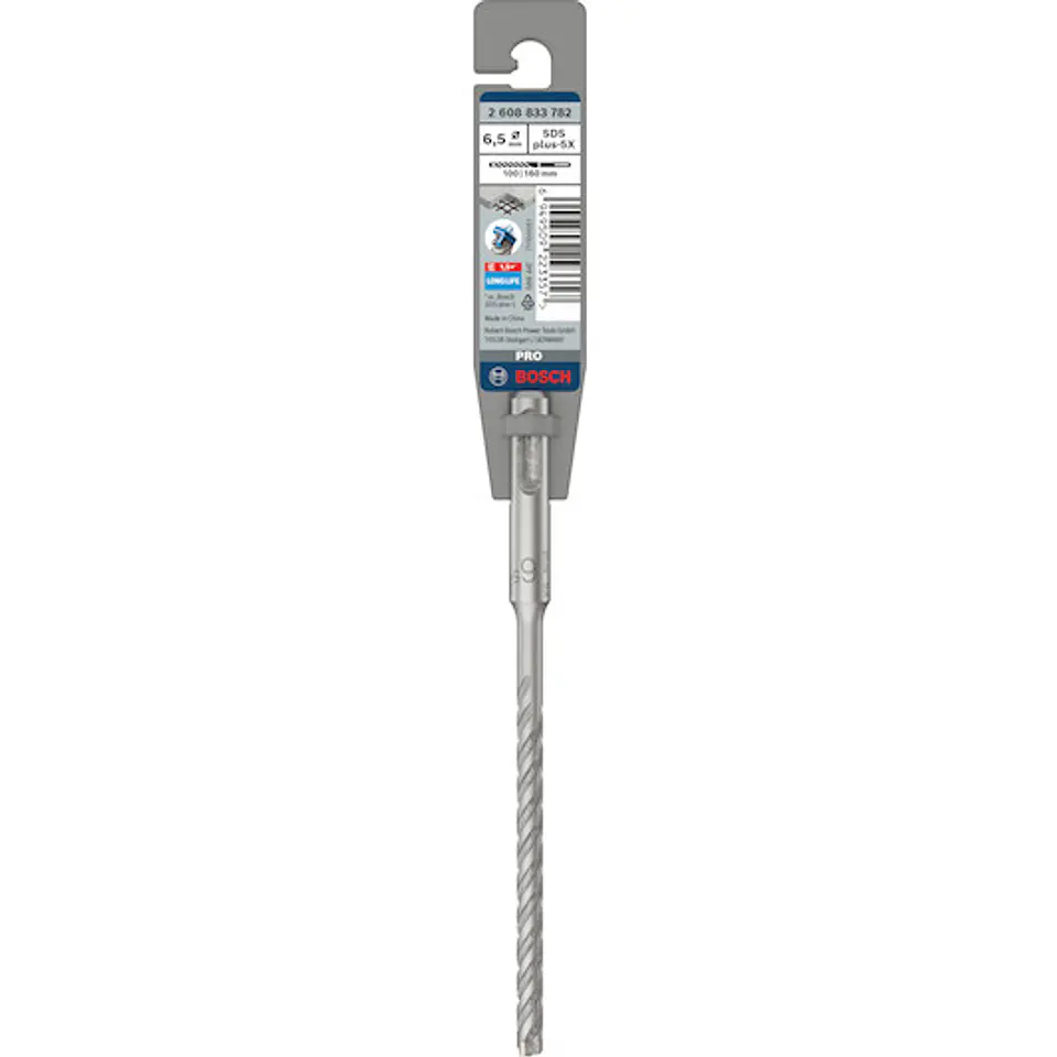 BROCA HILTI SDS BOSCH 6.5MM.X100/160MM.833782000 1