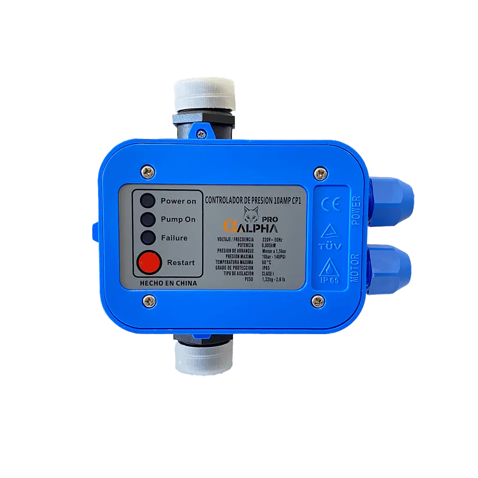 CONTROLADOR PRESION ALPHA 10AMP.CP1 1C13703016 1