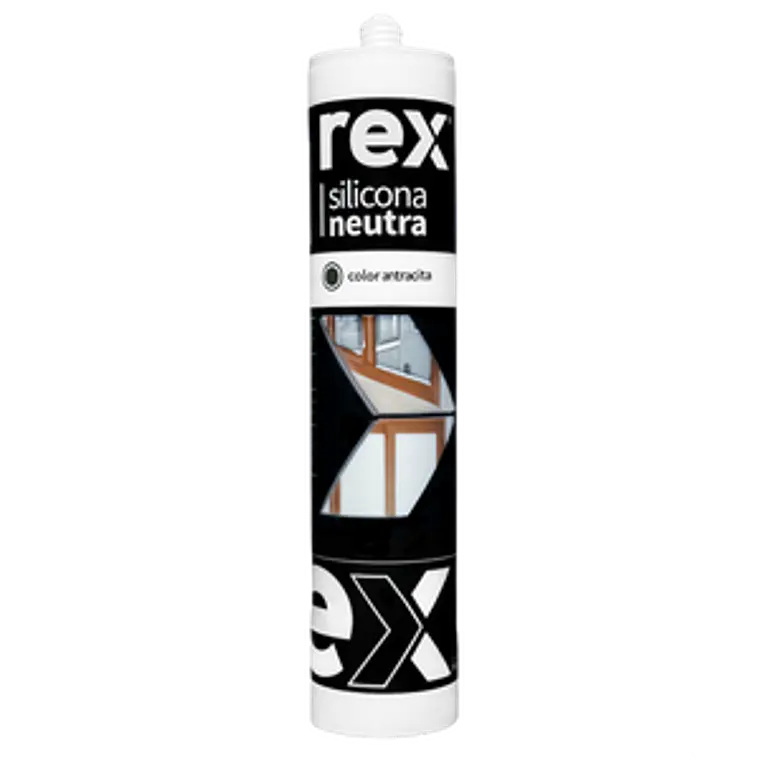 SILICONA REX NEUTRA ANTRACITA 300 ML.30497 1