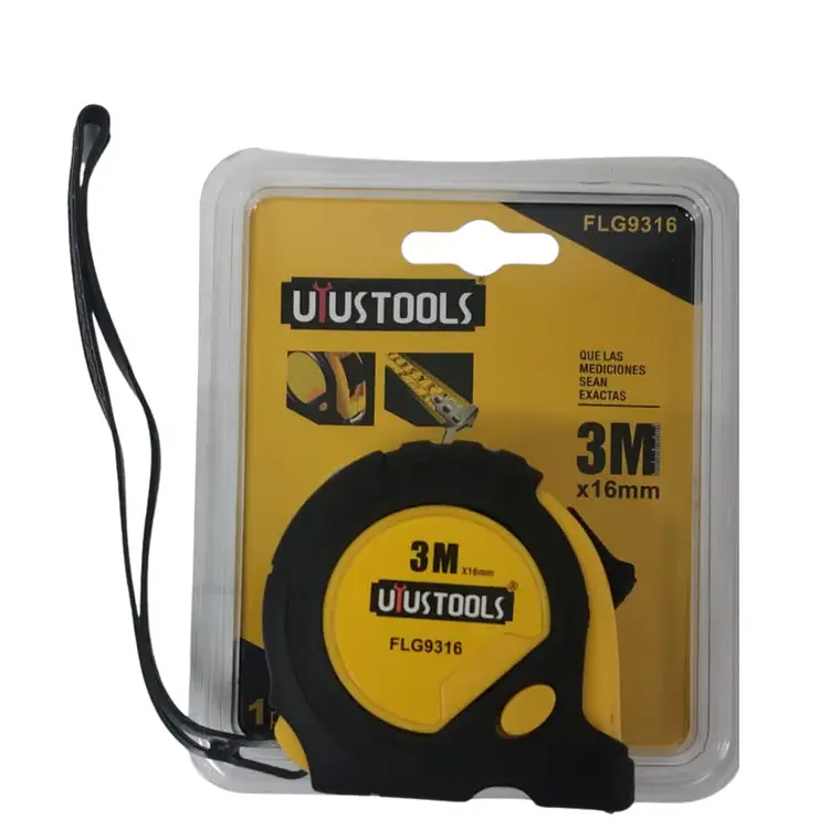 HUINCHA MEDIR UYUSTOOLS 3MT.X16MM.FLG9316 1