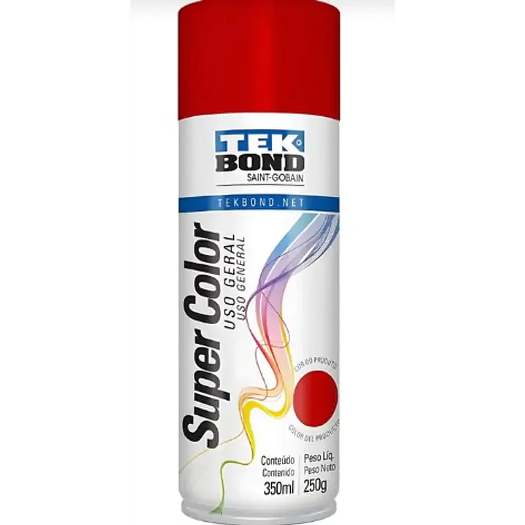 SPRAY TEKBOND ROJO 350 ML. 1