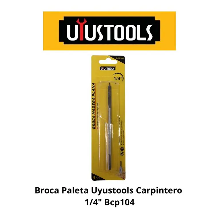 BROCA PALETA UYUSTOOLS 1/4