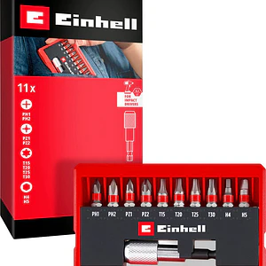 SET DE 11 PUNTAS COMBINADAS EINHELL 118663