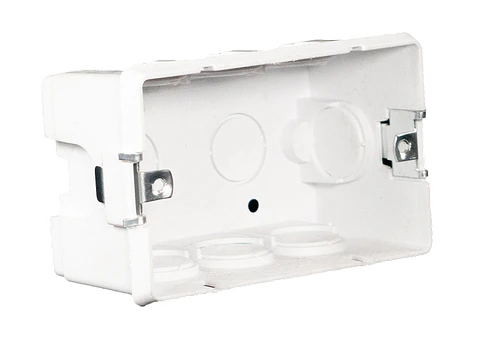 0600CE0501 CAJA ELEC EMB.RECT.BLANCA/GRIS CONCRETO