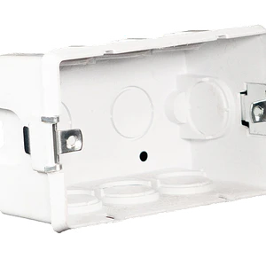 0600CE0501 CAJA ELEC EMB.RECT.BLANCA/GRIS CONCRETO
