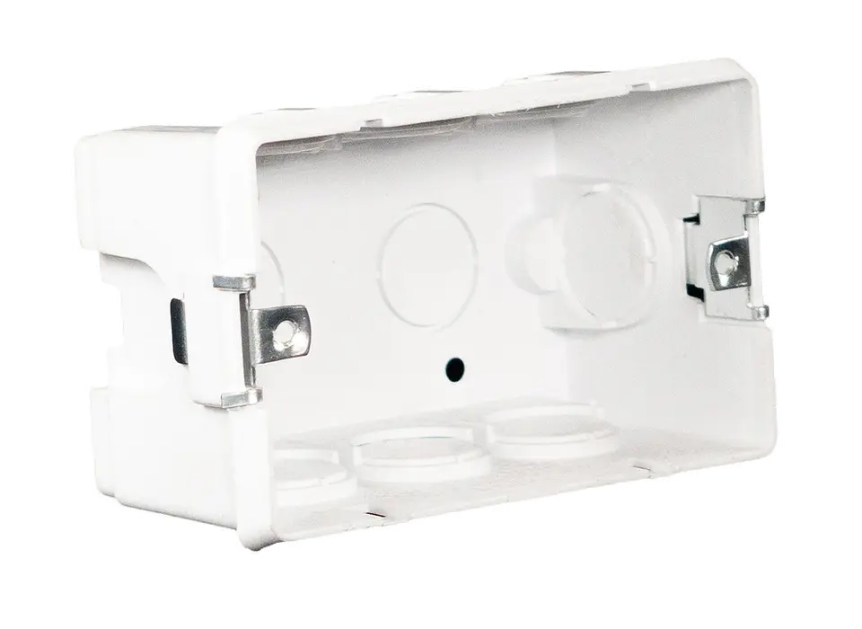 0600CE0501 CAJA ELEC EMB.RECT.BLANCA/GRIS CONCRETO 1