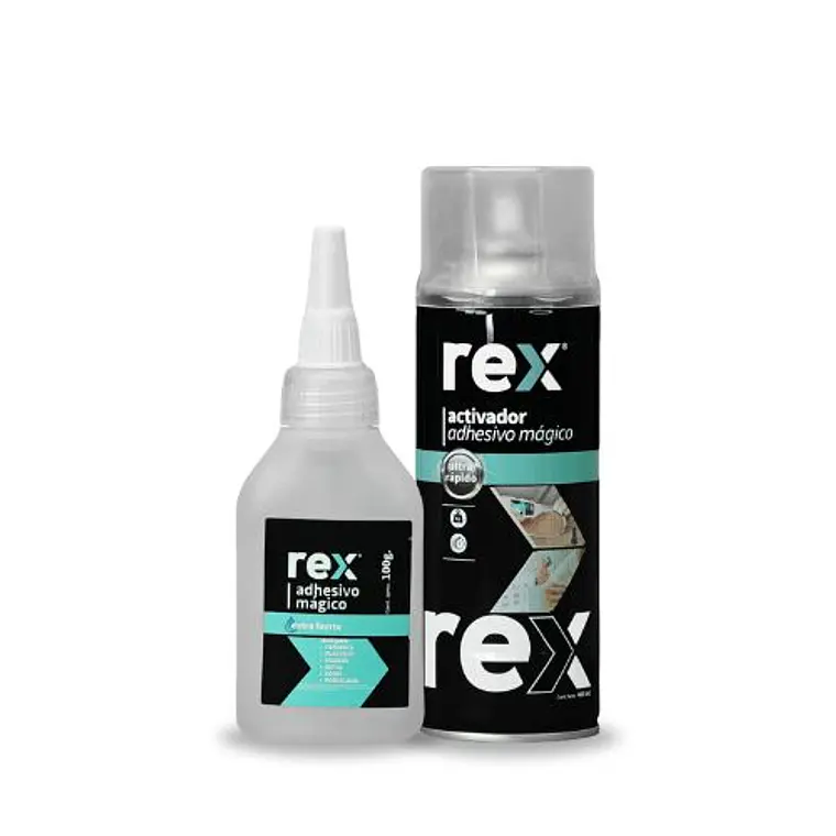 ADHESIVO MAGICO REX FRASCO 100GR.+SPRAY 400ML.30499 1