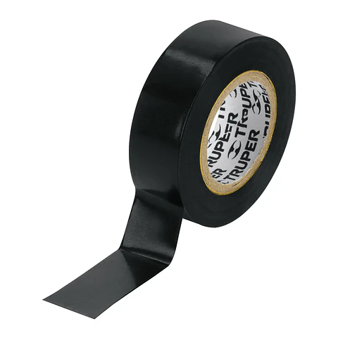 HUINCHA AISLADORA TRUPER NEGRA 9 MT. 12501