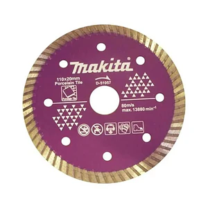 DISCO DIAMANTADO MAKITA 110MM.X20MM.TURBOSECO D-51057