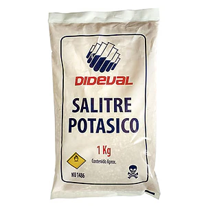 SALITRE POTASICO DIDEVAL 1 KG.