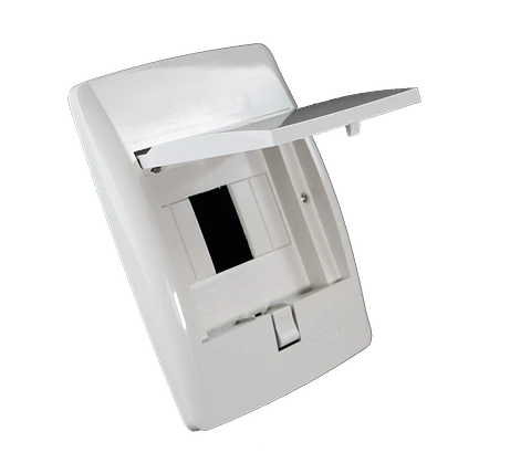 5000TA2911 TABLERO MEC 1 A 6 INT.EMB.TAPA BLANCA