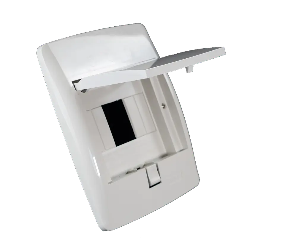 5000TA2911 TABLERO MEC 1 A 6 INT.EMB.TAPA BLANCA 1