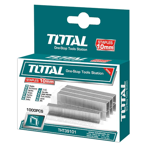 GRAPA TOTAL 10X0,7 MM - 1.000 UN. THT39101