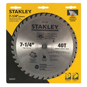 HOJA SIERRA CIRCULAR STANLEY 7.1/4