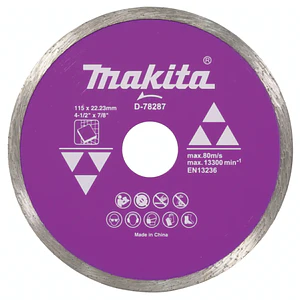 DISCO DIAMANTADO P/PORCELANATO MAKITA 4.1/2 D-78287
