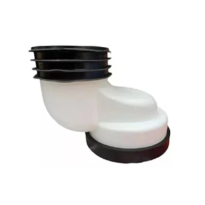 ADAPTADOR EXCENTRICO WC XL AQUAKIT BLANCO ADEXL