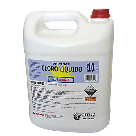 CLORO PISCINA DIDEVAL 10 LTS