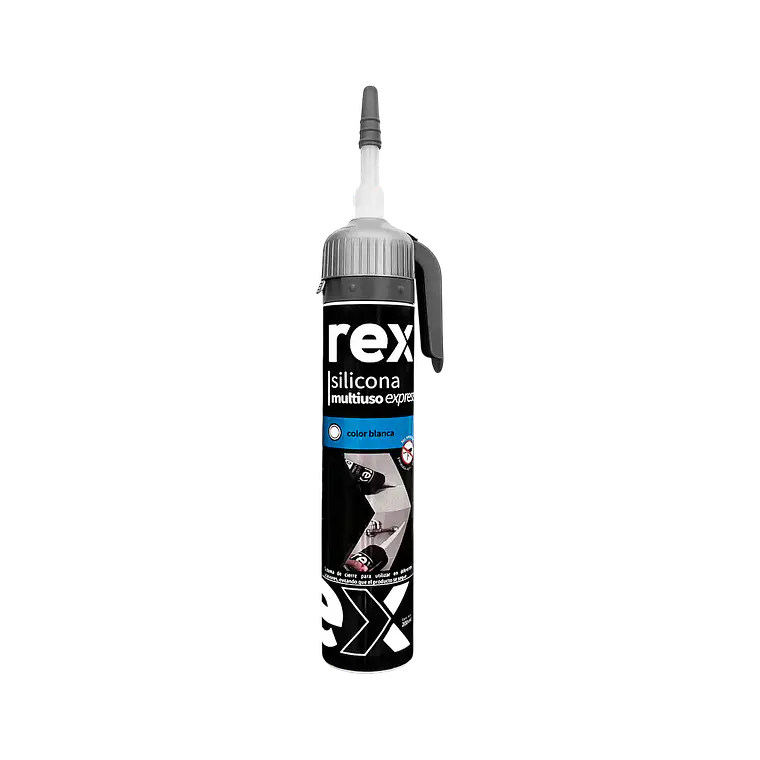 SILICONA MULTIUSO EXPRESS REX BLANCA 200Ml 30184 1