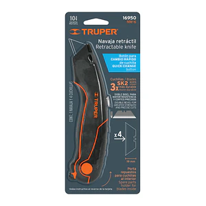 CARTONERO RETRACTIL TRUPER 4 NAVAJAS REP. 16950