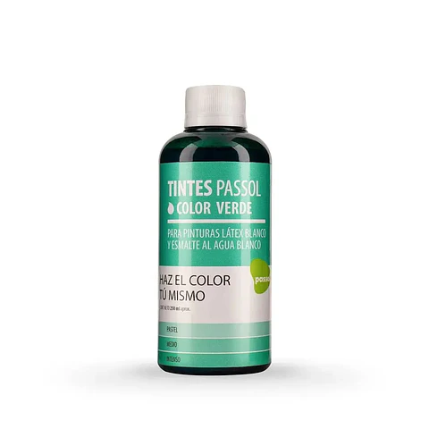 TINTA PASSOL VERDE 250 ML. 0440010