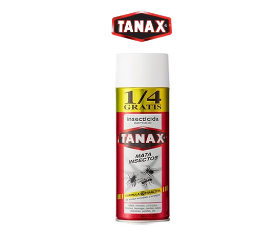 TANAX SPRAY MATA INSECTOS 220CC+1/4 QMG0388