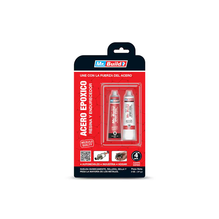 ACERO LIQUIDO MR.BUILD 57GR.EPOXY STEEL 096045 1
