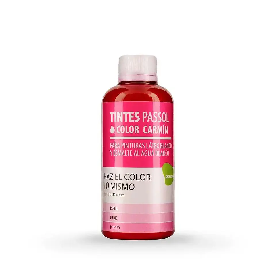 TINTA PASSOL CARMIN 250 ML. 1