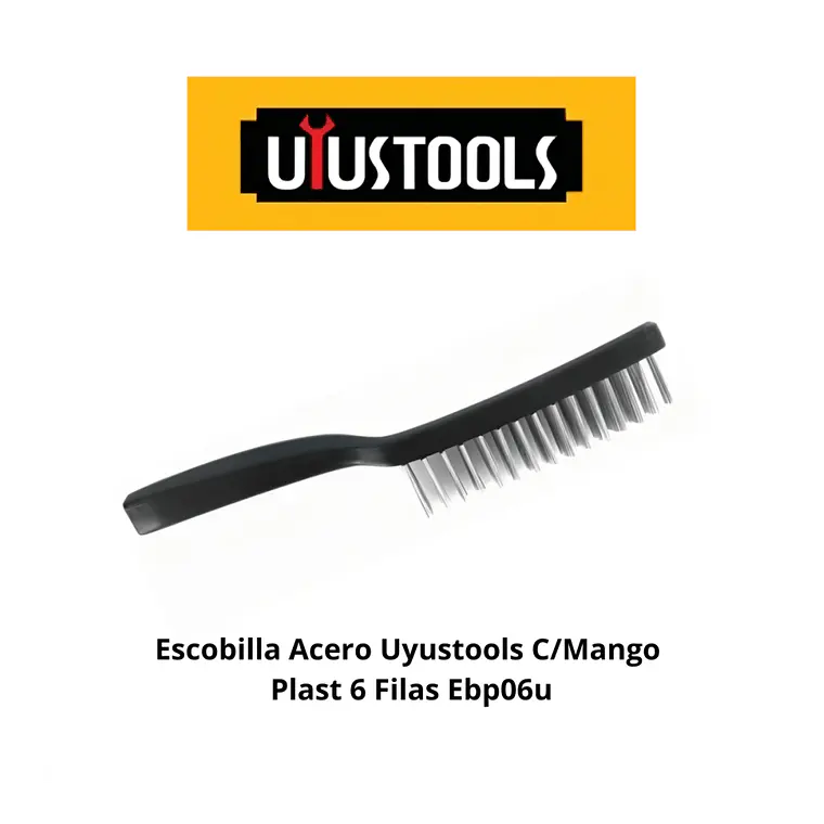ESCOBILLA ACERO UYUSTOOLS C/MANGO EBP06U 1