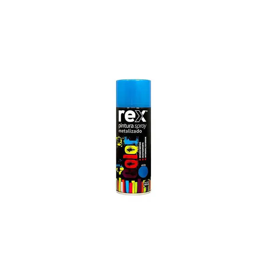SPRAY REX METALICO AZUL 400 ML.60020 1