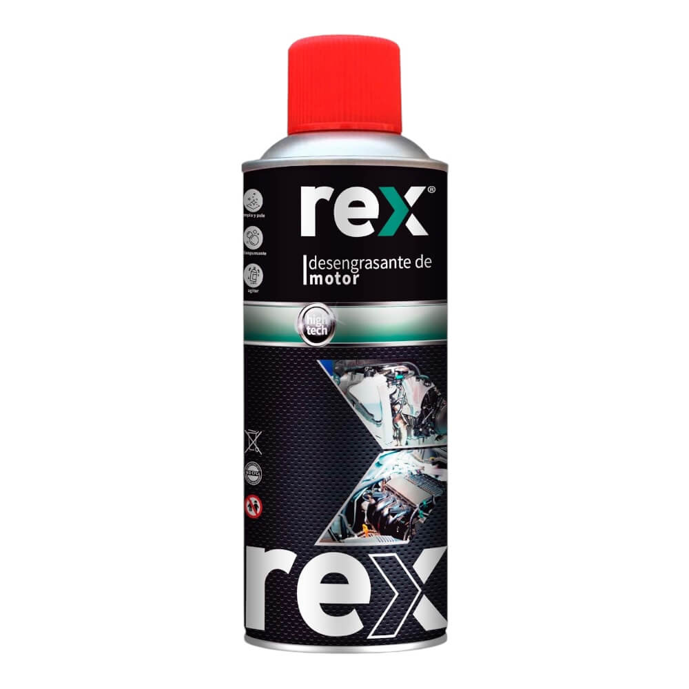 DESENGRASANTE MOTOR SPRAY REX 450ML. 30084