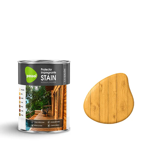 IMPREGNANTE STAIN PASSOL MIEL 1/4 GLN.0440024
