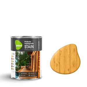 IMPREGNANTE STAIN PASSOL MIEL 1/4 GLN.0440024