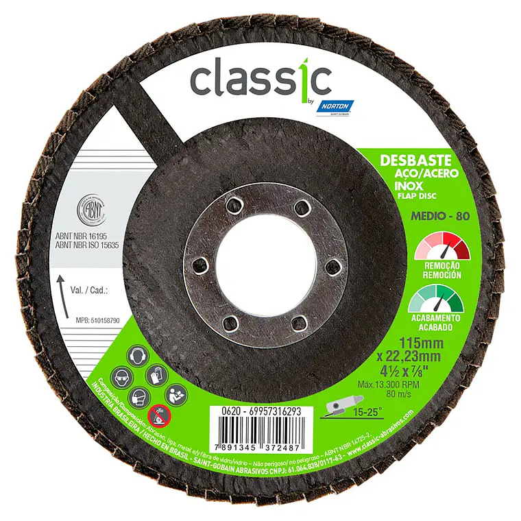 DISCO FLAP NORTON CLASSIC 4.1/2