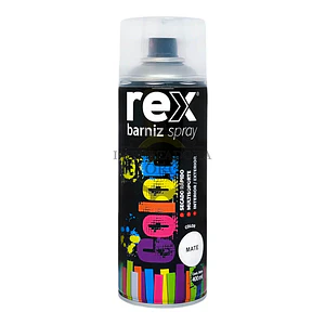 BARNIZ SPRAY REX MATE 400ML