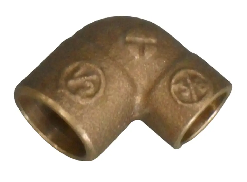 CODO BRONCE SO 1/2 X 3/8