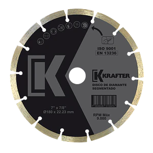 DISCO DIAMANTADO KRAFTER 7