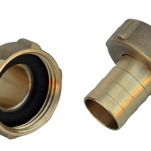 UNION MANGUERA LLAVE JARDIN BRONCE 1X3/4