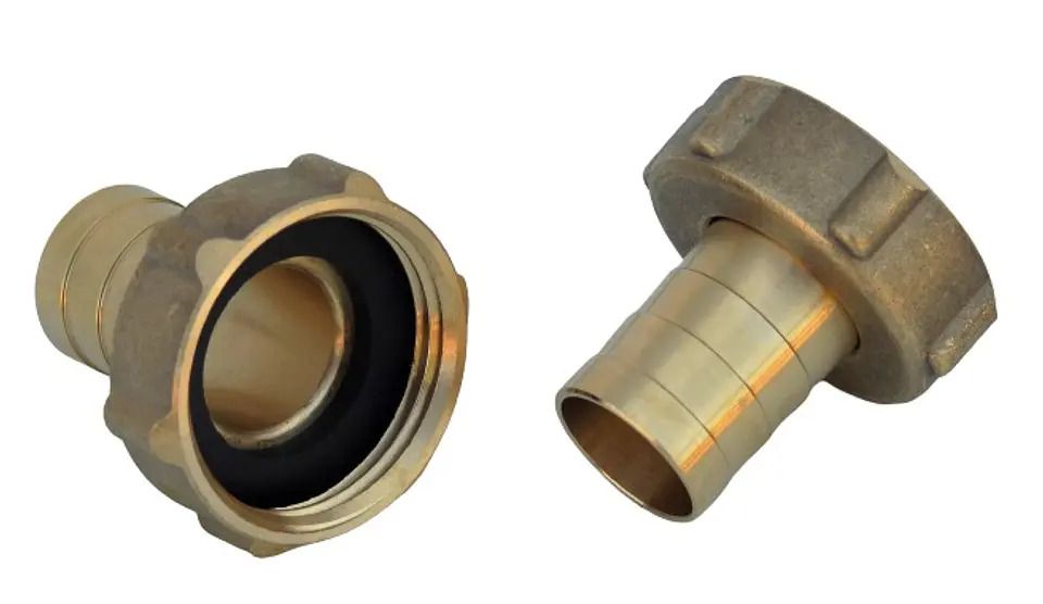 UNION MANGUERA LLAVE JARDIN BRONCE 1X3/4